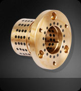 SBCOGF,Solid Lubricate Inlaid & Flanged Bronze Bushing